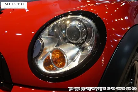 BMW 미니쿠퍼S 크롬죽이기 포인트랩핑 / 성남시 중원구 여수동