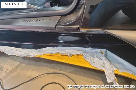 자동차 랩핑필름 제거 람보르기니 무르시엘라고 / 성남시 중원구 여수동