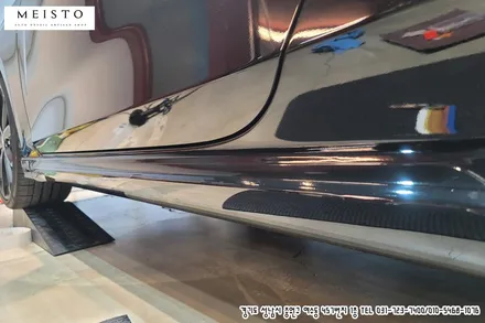 벨로스터N 블랙유광 포인트 부분랩핑 시공 / 성남시 중원구 여수동