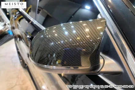 BMWX6 부분랩핑 및 사이드미러PPF / 성남시 중원구 여수동