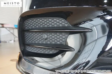 벤츠 E43AMG 그릴 및 크롬부위 포인트랩핑 / 성남시 중원구 여수동