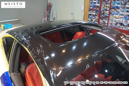 BMW420d 3M 랩핑필름 코스믹블루 전체 카스킨 / 성남시 중원구 여수동
