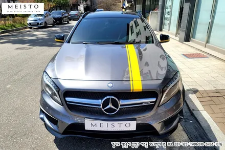 벤츠 GLA45AMG 50주년 에디션 데칼랩핑 / 성남시 중원구 여수동