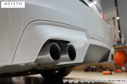 BMWM5 그레이 전체랩핑 카스킨 시공 / 성남시 중원구 여수동