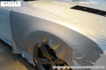 아우디A7 전체랩핑에 포인트를 살려 미치존재감 연출 / 성남시 중원구 여수동