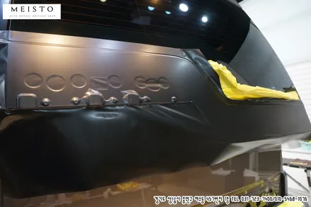 디스커버리4 차량 사틴블랙 전체랩핑 / 성남시 중원구 여수동
