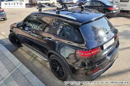 분당랩핑 벤츠 GLC220d 창틀 블랙유광 부분랩핑 / 성남시 중원구 여수동