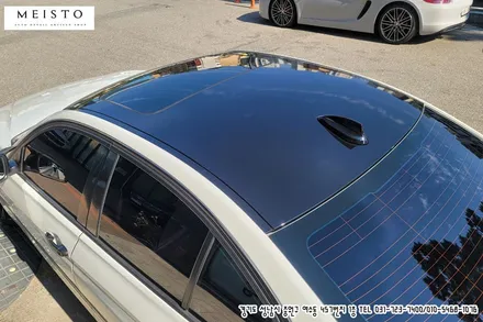 BMW320d 드레스업 튜닝 부분랩핑 / 성남시 중원구 여수동