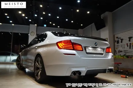 BMWM5 그레이 전체랩핑 카스킨 시공 / 성남시 중원구 여수동