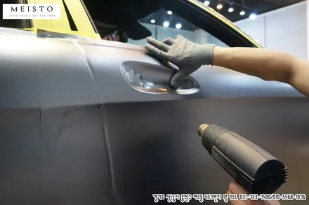 벤츠CLS63AMG 사틴다크그레이 전체랩핑 / 성남시 중원구 여수동