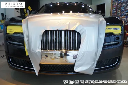 최고급명차 롤스로이스 고스트 투톤 전체랩핑 / 성남시 중원구 여수동