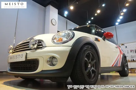 BMW 미니쿠퍼 사이드미러 랩핑 및 데칼 시공 / 성남시 중원구 여수동