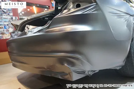 아우디A7 사틴다크그레이 카스킨 전체랩핑 / 성남시 중원구 여수동
