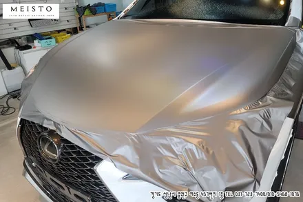 렉서스 NX300 랩핑 3M 무광그레이알루미늄 카스킨