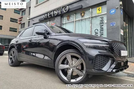 제네시스 GV70 부분 포인트 랩핑 (루프 본넷 스포일러 및 창틀) / 성남시 중원구 여수동