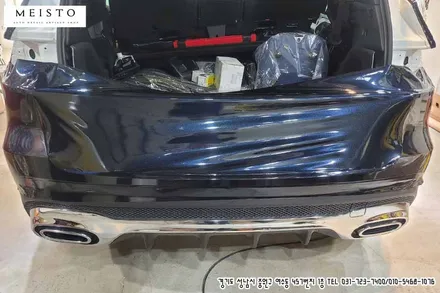벤츠 GLB250 랩핑 3M 미드나잇블루 시공기 / 성남시 중원구 여수동