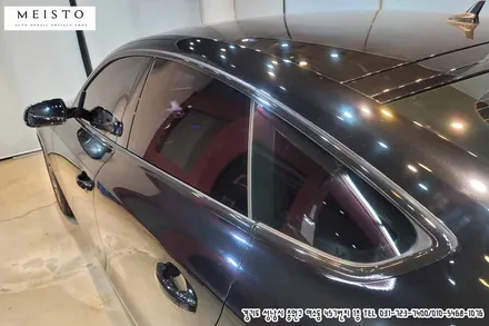 자동차부분랩핑 크롬을 블랙으로 바꾸는 크롬죽이기 랩핑 / 성남시 중원구 여수동