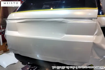 레인지로버 스포츠 에이버리 화이트펄 전체랩핑 / 성남시 중원구 여수동