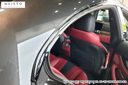 분당자동차랩핑 벤츠 CLS300d 윈도우몰딩 블랙유광 랩핑 및 테일램프 라이트 블랙PPF 시공 / 성남시 중원구 여수동