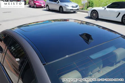 자동차무광랩핑 BMW535D 3M다크그레이 카스킨 / 성남시 중원구 여수동