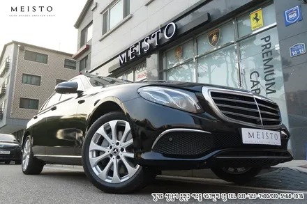신차 벤츠E300 랩핑 화이트에서 고급스러운 블랙으로 / 성남시 중원구 여수동