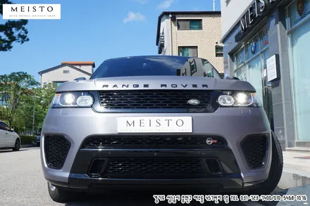 레인지로버 스포츠 차량랩핑 스틸브러쉬의 남다른 매력 / 성남시 중원구 여수동