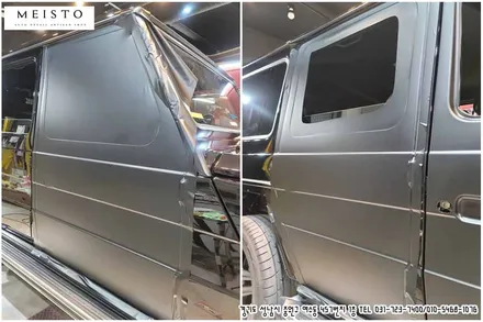 벤츠 G63AMG랩핑 무광블랙 강인한 포스 / 성남시 중원구 여수동