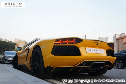 람보르기니 전체카스킨 랩핑고수를 만나다 / 성남시 중원구 여수동