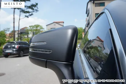 벤츠 CLS63AMG 랩핑 멕텍 무광블랙의 남다른 포스 / 성남시 중원구 여수동