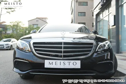 신차 벤츠E300 랩핑 화이트에서 고급스러운 블랙으로 / 성남시 중원구 여수동