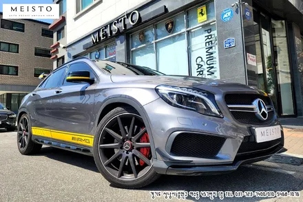 벤츠 GLA45AMG 50주년 에디션 데칼랩핑 / 성남시 중원구 여수동