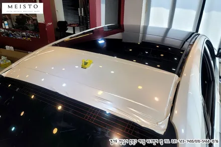 벤츠S560 마이바흐 듀오톤 스타일 투톤랩핑 / 성남시 중원구 여수동