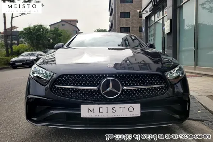 분당자동차랩핑 벤츠 CLS300d 윈도우몰딩 블랙유광 랩핑 및 테일램프 라이트 블랙PPF 시공 / 성남시 중원구 여수동
