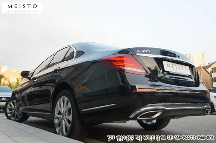 신차 벤츠E300 랩핑 화이트에서 고급스러운 블랙으로 / 성남시 중원구 여수동