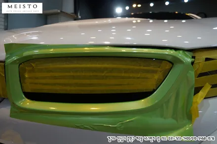 BMWI8 화이트유광 전체랩핑 및 펄라이트그릴 포인트랩핑 / 성남시 중원구 여수동