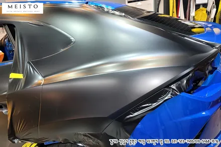 람보르기니 우루스 사틴블랙 랩핑 / 성남시 중원구 여수동
