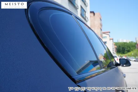 자동차무광랩핑 BMW535D 3M다크그레이 카스킨 / 성남시 중원구 여수동