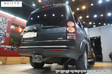 디스커버리4 차량 사틴블랙 전체랩핑 / 성남시 중원구 여수동