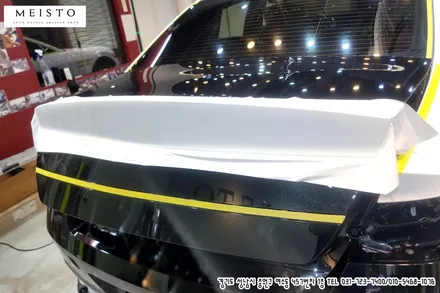 제네시스G90 3M 화이트유광 전체랩핑 / 성남시 중원구 여수동