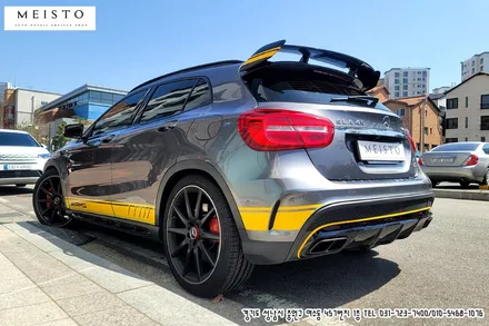 벤츠 GLA45AMG 50주년 에디션 데칼랩핑 / 성남시 중원구 여수동