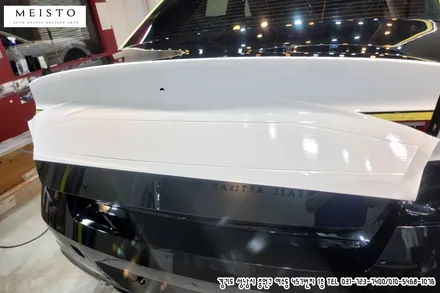 제네시스G90 3M 화이트유광 전체랩핑 / 성남시 중원구 여수동