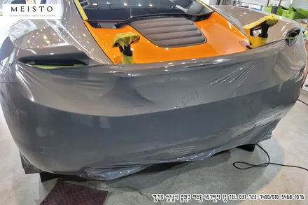 멕라렌랩핑 MP4 12C 에이버리 락그레이 시공 / 성남시 중원구 여수동