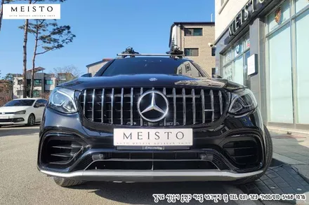 분당랩핑 벤츠 GLC220d 창틀 블랙유광 부분랩핑 / 성남시 중원구 여수동