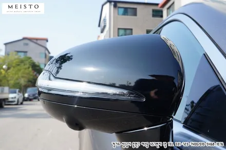 벤츠E400 3M 사틴다크그레이 전체랩핑 / 성남시 중원구 여수동