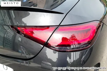 분당자동차랩핑 벤츠 CLS300d 윈도우몰딩 블랙유광 랩핑 및 테일램프 라이트 블랙PPF 시공 / 성남시 중원구 여수동