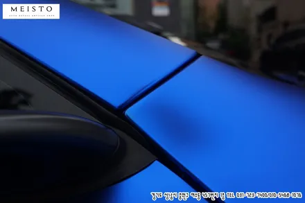 슈퍼카랩핑 맥라렌650S 일렉트릭 무광크롬 컬러 / 성남시 중원구 여수동