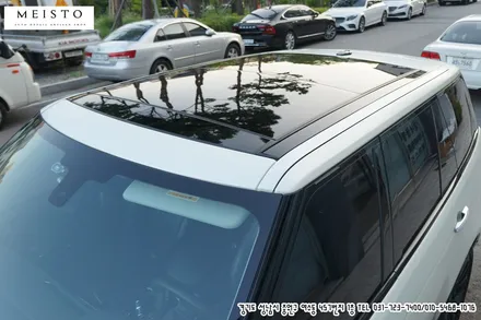 레인지로버 보그 3M 사틴펄화이트 랩핑 / 성남시 중원구 여수동