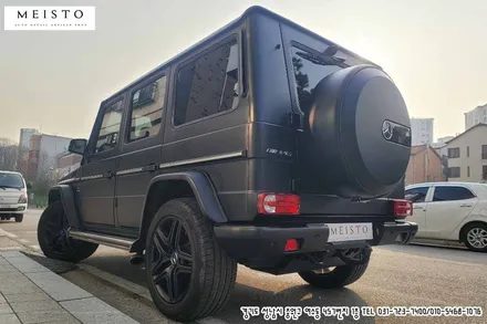 벤츠 G63AMG랩핑 무광블랙 강인한 포스 / 성남시 중원구 여수동