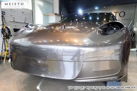 분당랩핑 포르쉐 파나메라4S 랩핑제거 후 전체랩핑 / 성남시 중원구 여수동