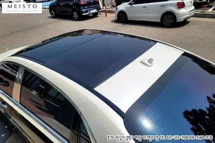 벤츠S560 마이바흐 듀오톤 스타일 투톤랩핑 / 성남시 중원구 여수동